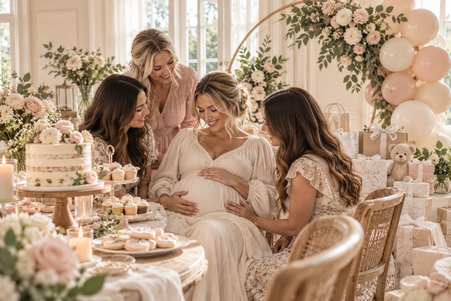Elegant baby celebration
