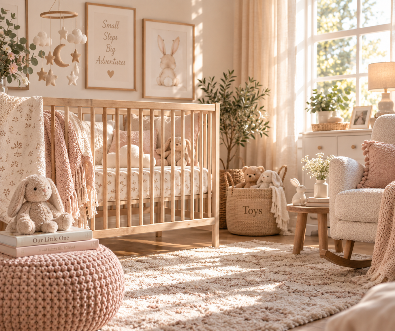 Beautiful nursery interior